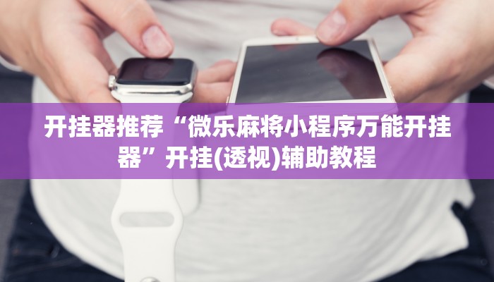 开挂器推荐“微乐麻将小程序万能开挂器”开挂(透视)辅助教程